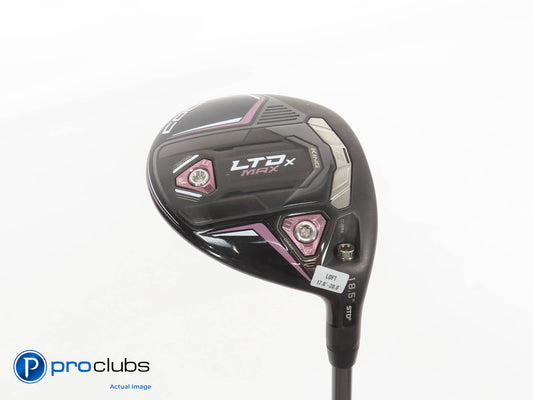 Ladies Cobra KING LTDx MAX 18.5* 3 WOOD Blk/Pink- Riptide 40g Ladies Flex 379208