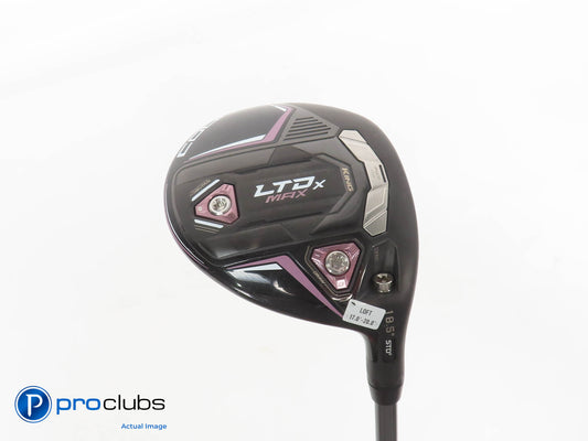 Ladies Cobra KING LTDx MAX 18.5* 3 WOOD Blk/Pink- Riptide 40g Ladies Flex 379302