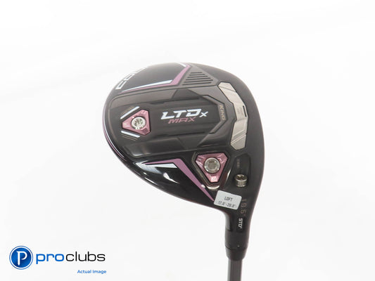 Ladies Cobra KING LTDx MAX 18.5* 3 WOOD Blk/Pink- Riptide 40g Ladies Flex 379314