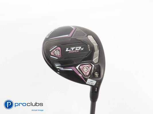 Ladies Cobra KING LTDx MAX 18.5* 3 WOOD Blk/Pink- Riptide 40g Ladies Flex 379192