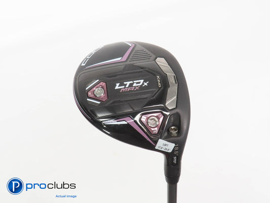 Ladies Cobra KING LTDx MAX 18.5* 3 WOOD Blk/Pink- Riptide 40g Ladies Flex 379207