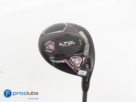 Ladies Cobra KING LTDx MAX 18.5* 3 WOOD Blk/Pink- Riptide 40g Ladies Flex 379206