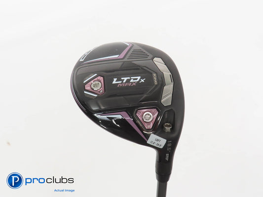 Ladies Cobra KING LTDx MAX 18.5* 3 WOOD Blk/Pink- Riptide 40g Ladies Flex 379214