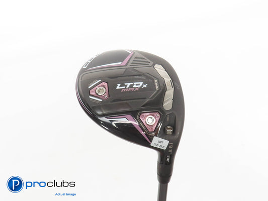 Ladies Cobra KING LTDx MAX 18.5* 3 WOOD Blk/Pink- Riptide 40g Ladies Flex 379011