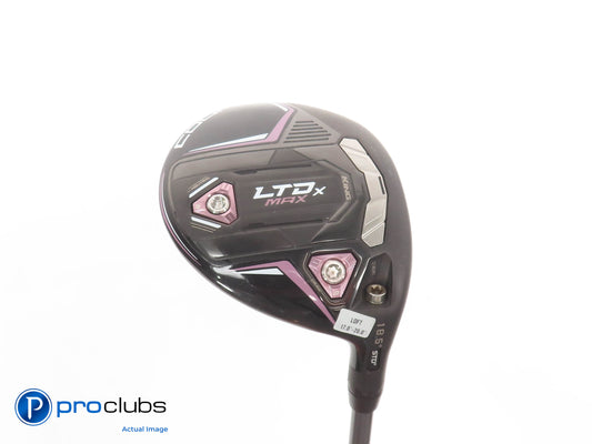 Ladies Cobra KING LTDx MAX 18.5* 3 WOOD Blk/Pink- Riptide 40g Ladies Flex 379305