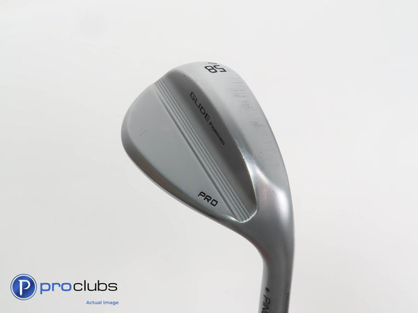 Nice! Ping Glide Forged Pro 58* (10*) S Grind Wedge - Nippon Z-Z115 -