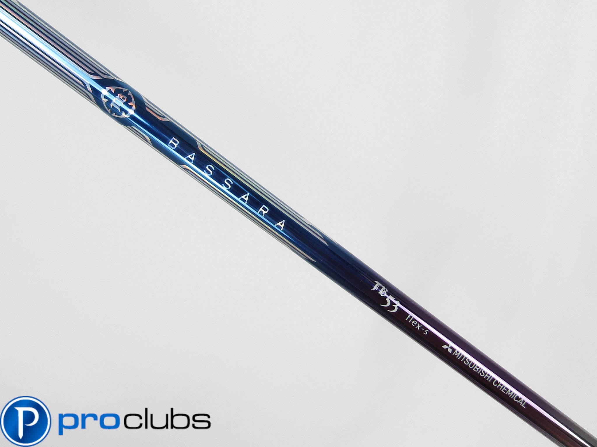NEW MITSUBISHI BASSARA TB 53 STIFF FLEX DRIVER SHAFT w/TaylorMade Adapter 450864