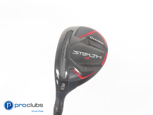 Left Handed TaylorMade STEALTH 2 19* 3 HYBRID - KBS Hybrid 75 Stiff Flex 383368