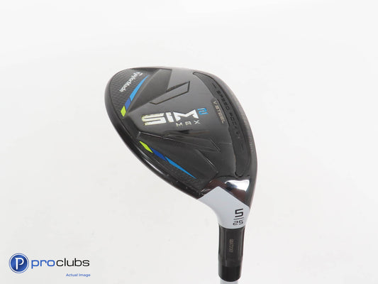 Nice! Ladies TaylorMade SIM2 MAX Rescue 25* 5 Hybrid - Aldila NV Ladies - 328775