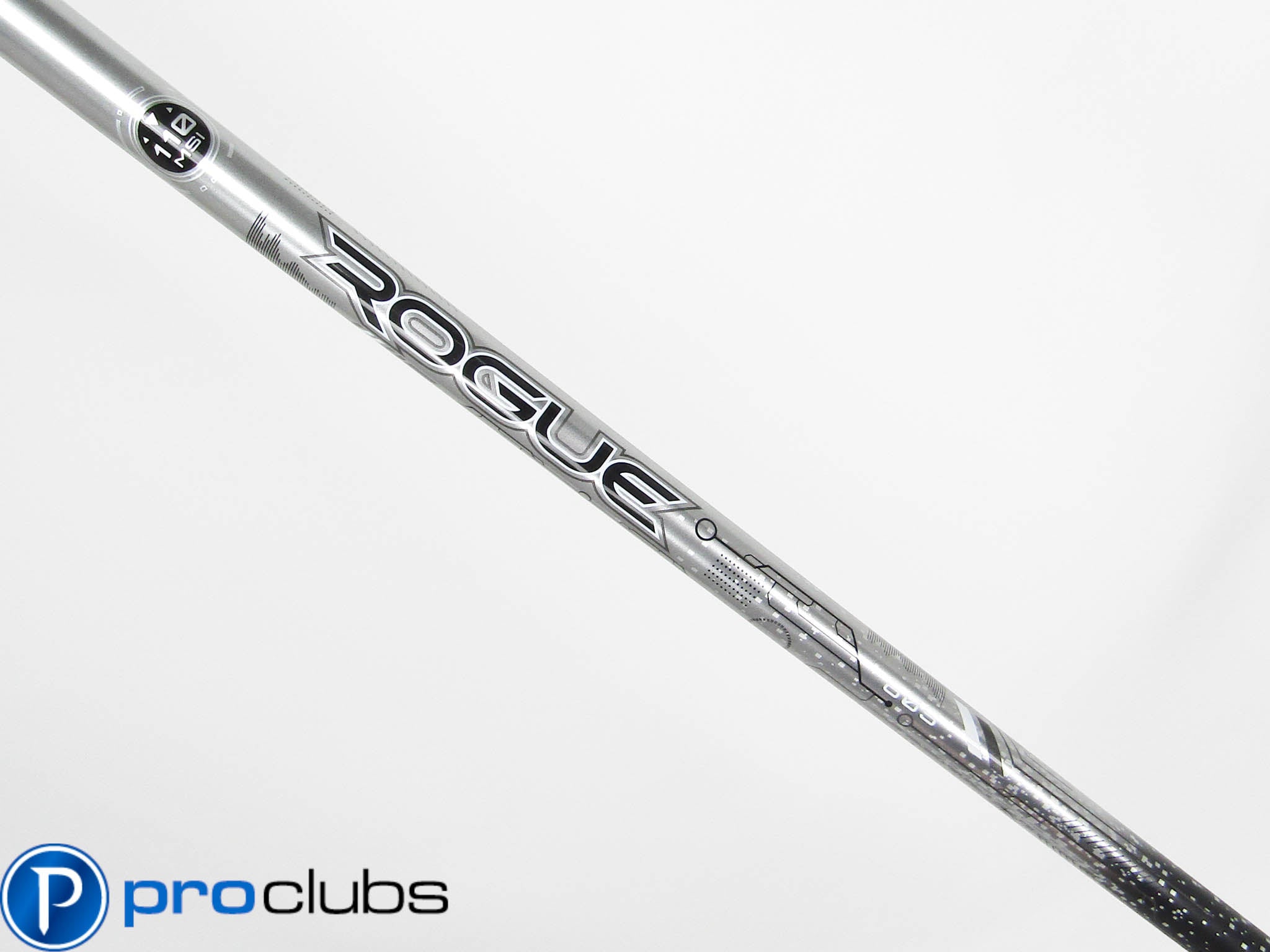 NEW ALDILA ROGUE SILVER 110 MSI 60 STIFF FLEX DRIVER SHAFT TaylorMade Tip 451658