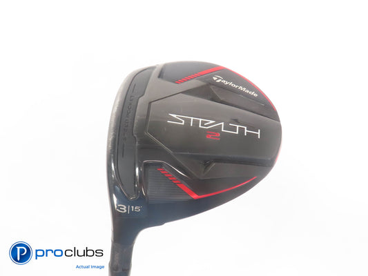 Nice Left Handed TaylorMade STEALTH 2 15* 3 WOOD -Accra FX 270 Stiff Flex 381847