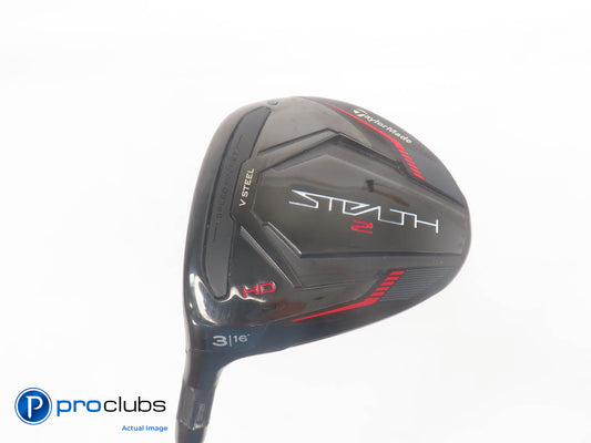 Nice Left Handed TaylorMade STEALTH 2 HD 16* 3 WOOD - Accra Regular Flex 381844