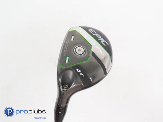 Left Handed Callaway Super Hybrid 21* 4 Hybrid - SteelFiber fc75 Regular 367102