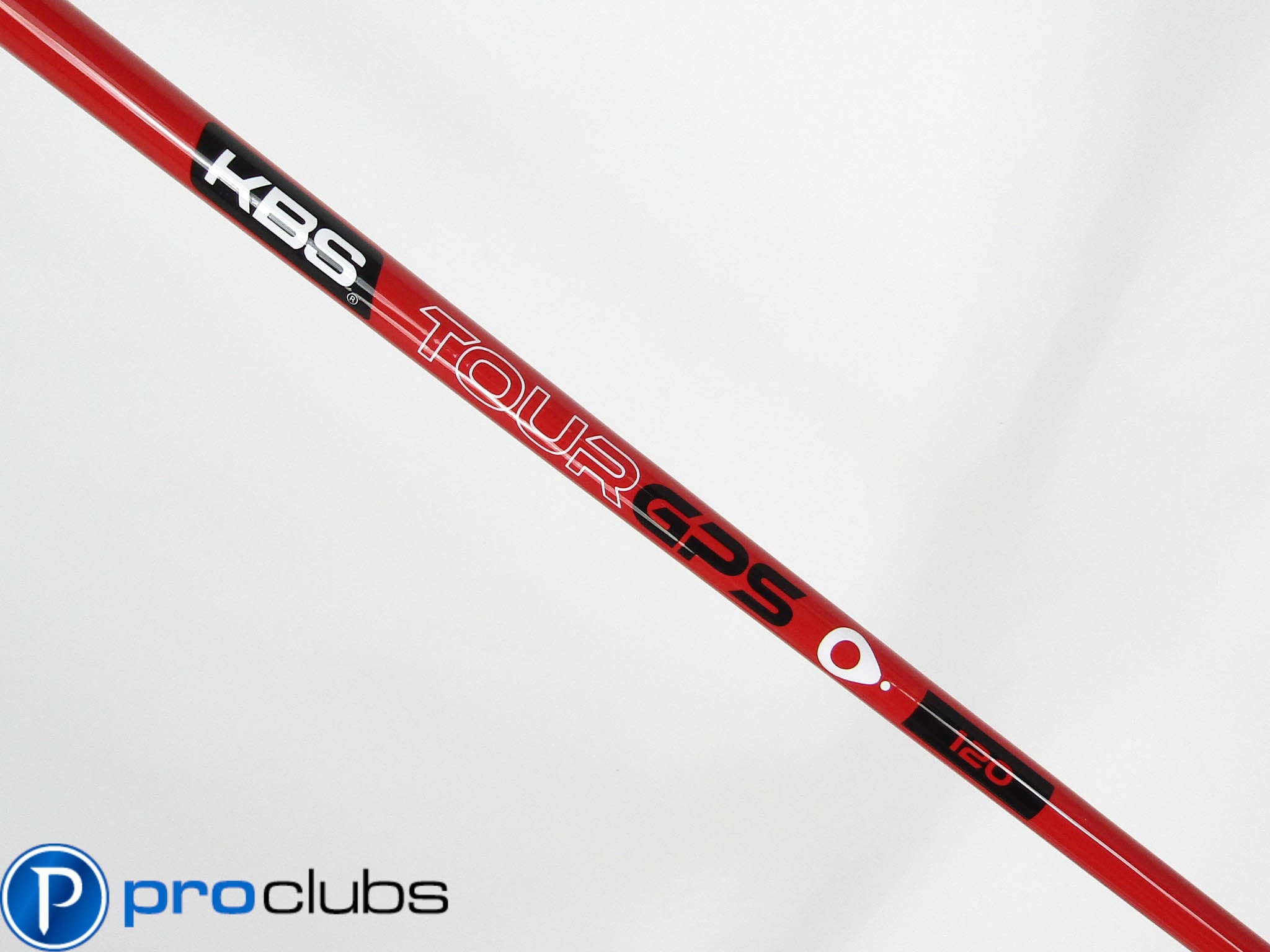 NEW KBS TOUR GPS "RED GLOSS" 120 GRAPHITE PUTTER SHAFT .370 TIP 461096