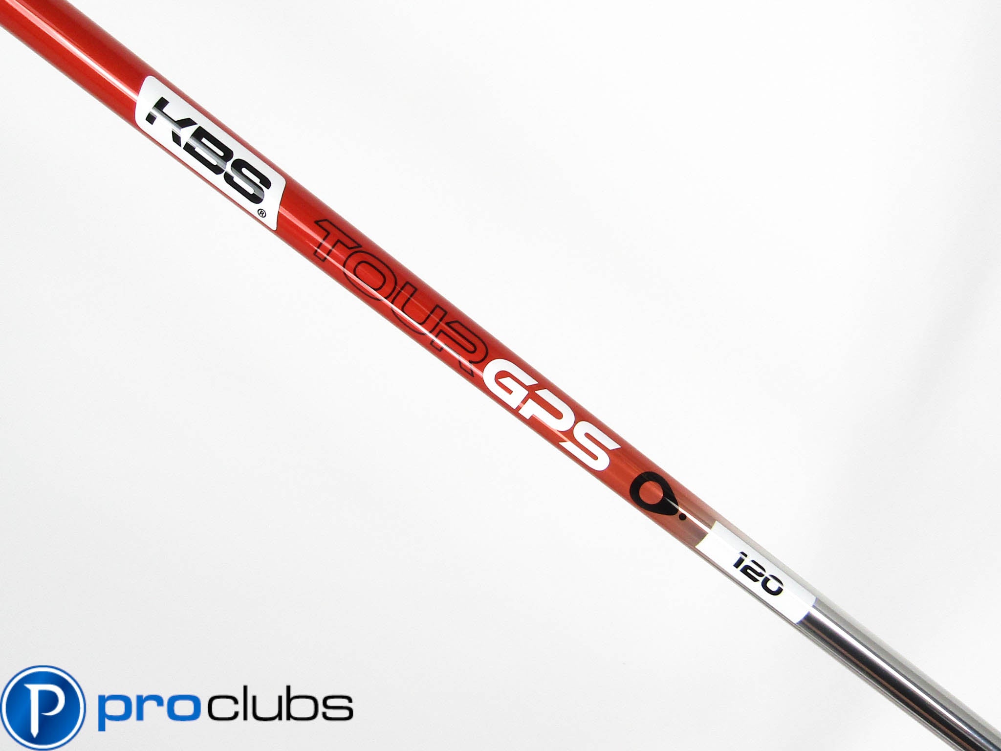 NEW KBS TOUR GPS "RED CHROME" 120 GRAPHITE PUTTER SHAFT .370 TIP #461104