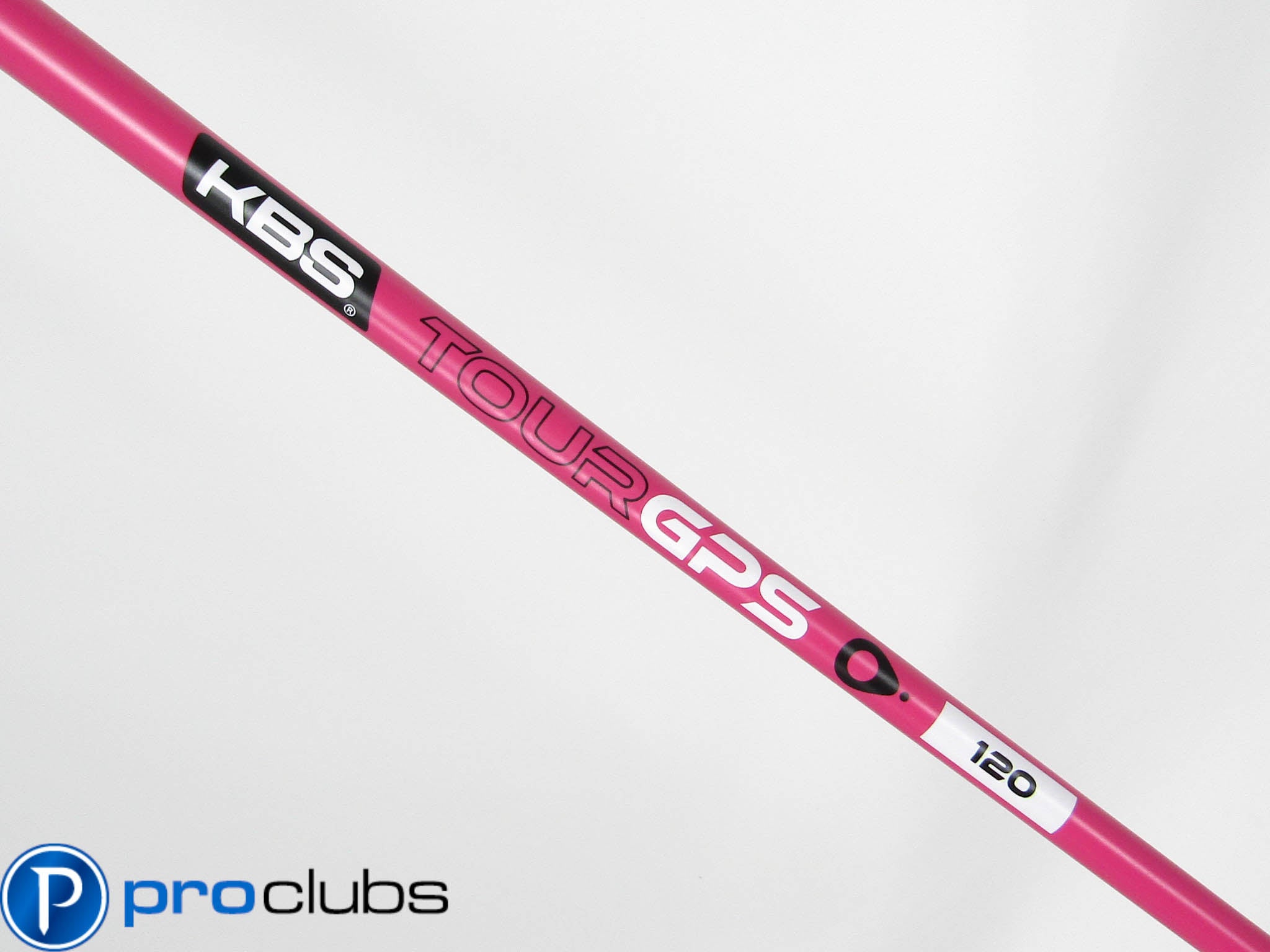 NEW KBS TOUR GPS "PINK MATTE" 120 GRAPHITE PUTTER SHAFT .370 TIP #461064