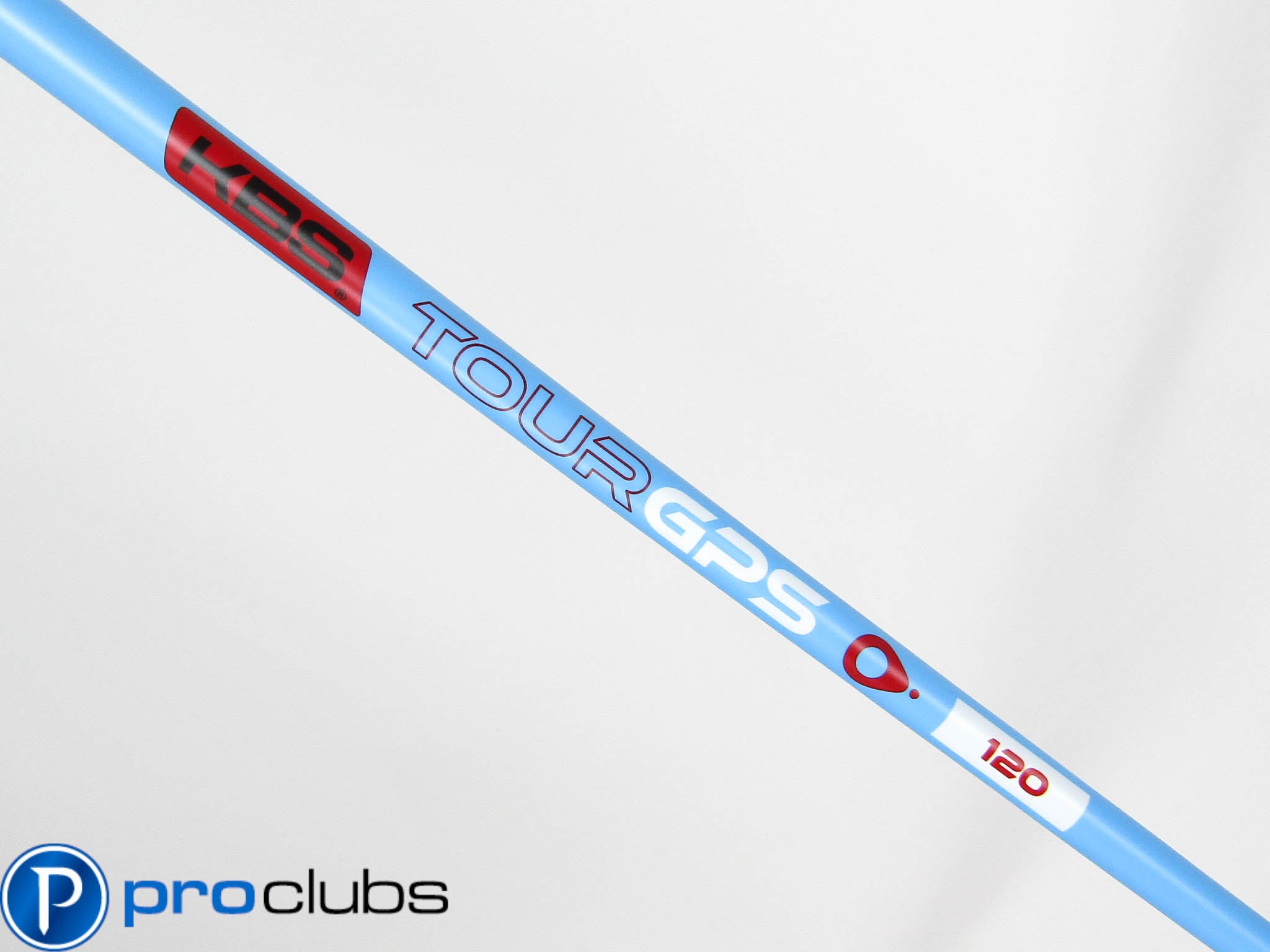 NEW KBS TOUR GPS "LIGHT BLUE MATTE" 120 GRAPHITE PUTTER SHAFT .370 TIP #461063