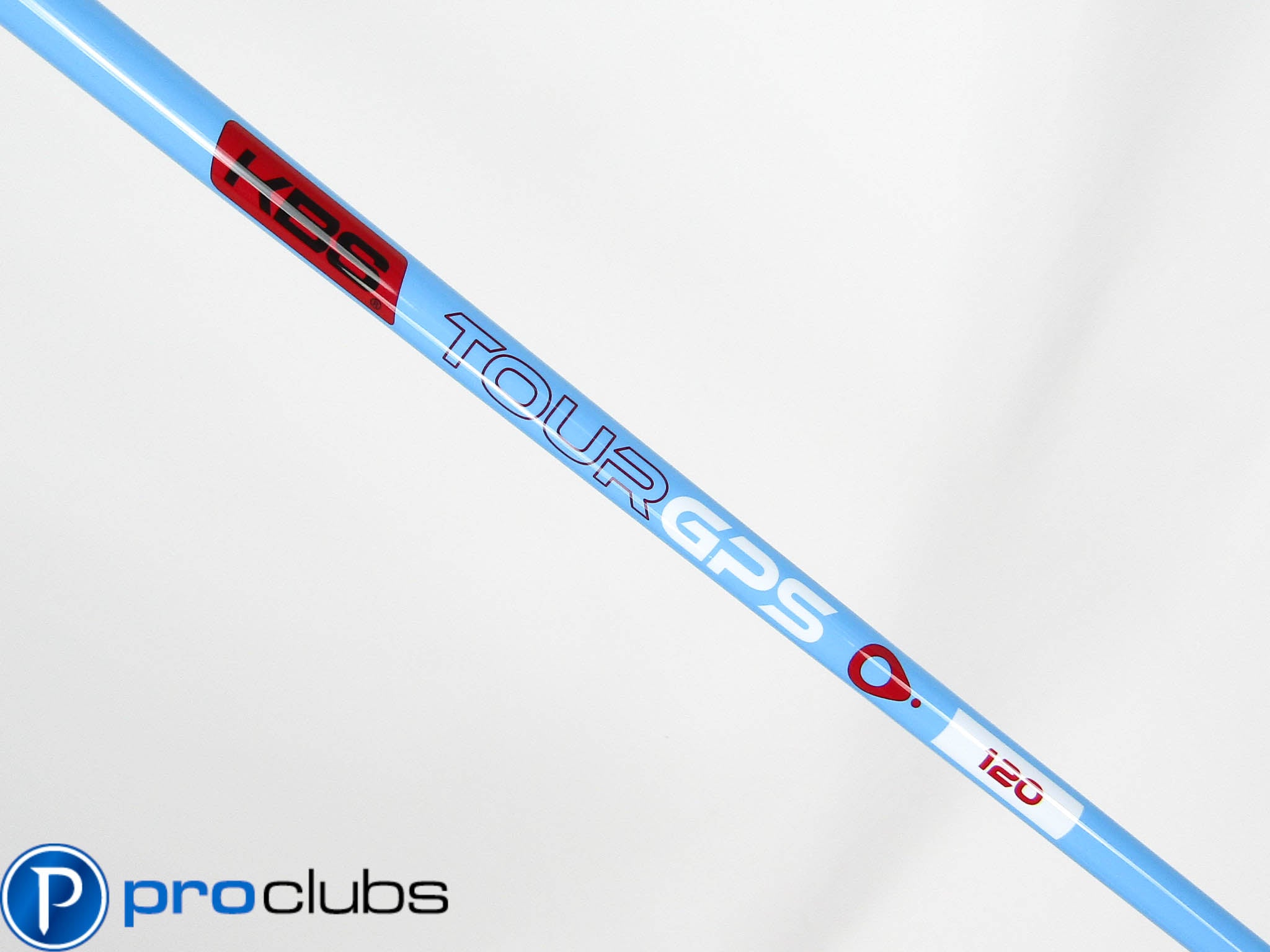 NEW KBS TOUR GPS "LIGHT BLUE GLOSS" 120 GRAPHITE PUTTER SHAFT .370 TIP #461062