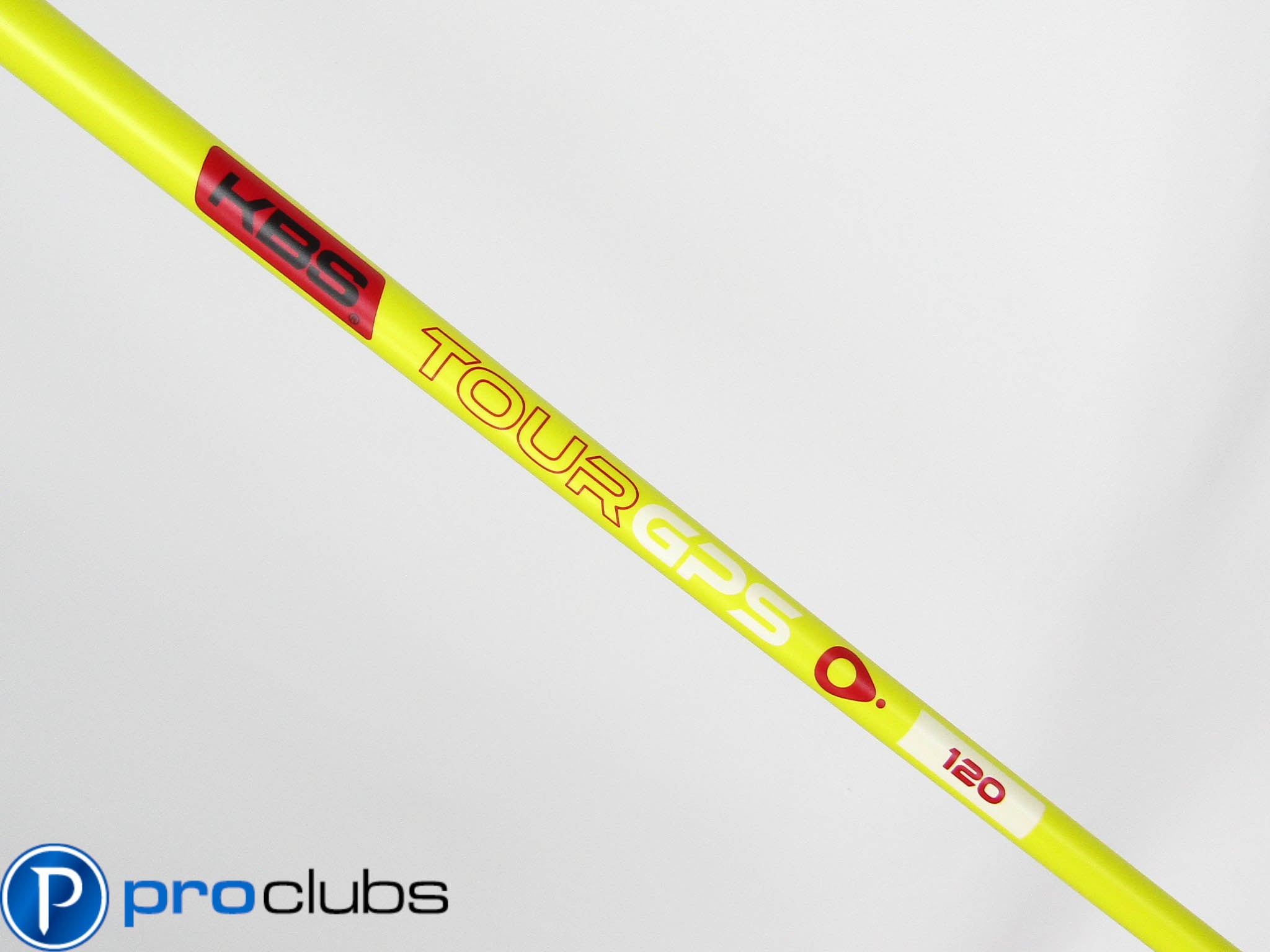 NEW KBS TOUR GPS "YELLOW MATTE" 120 GRAPHITE PUTTER SHAFT .370 TIP #461003