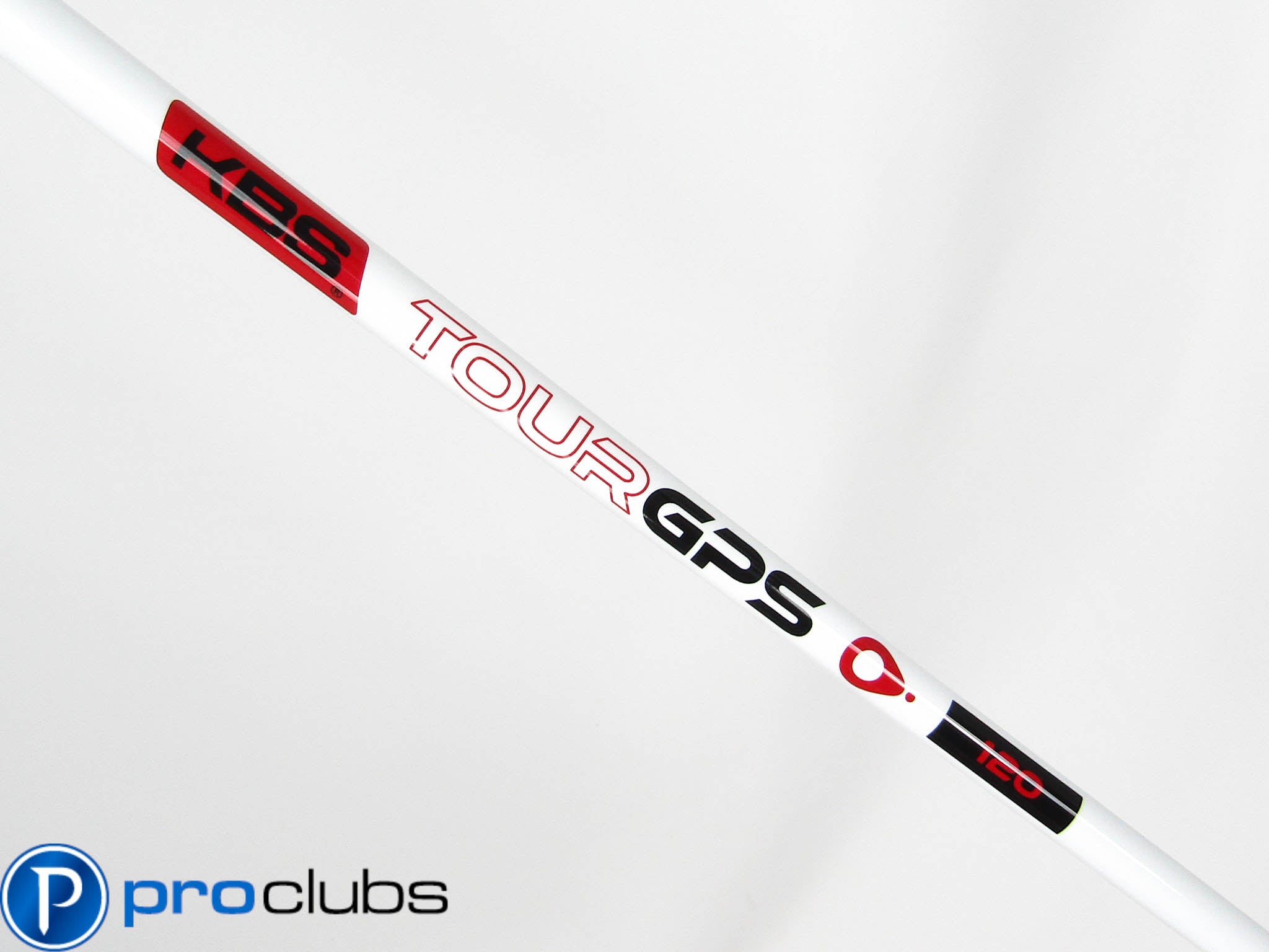 NEW KBS TOUR GPS "WHITE GLOSS" 120 GRAPHITE PUTTER SHAFT .370 TIP #461053