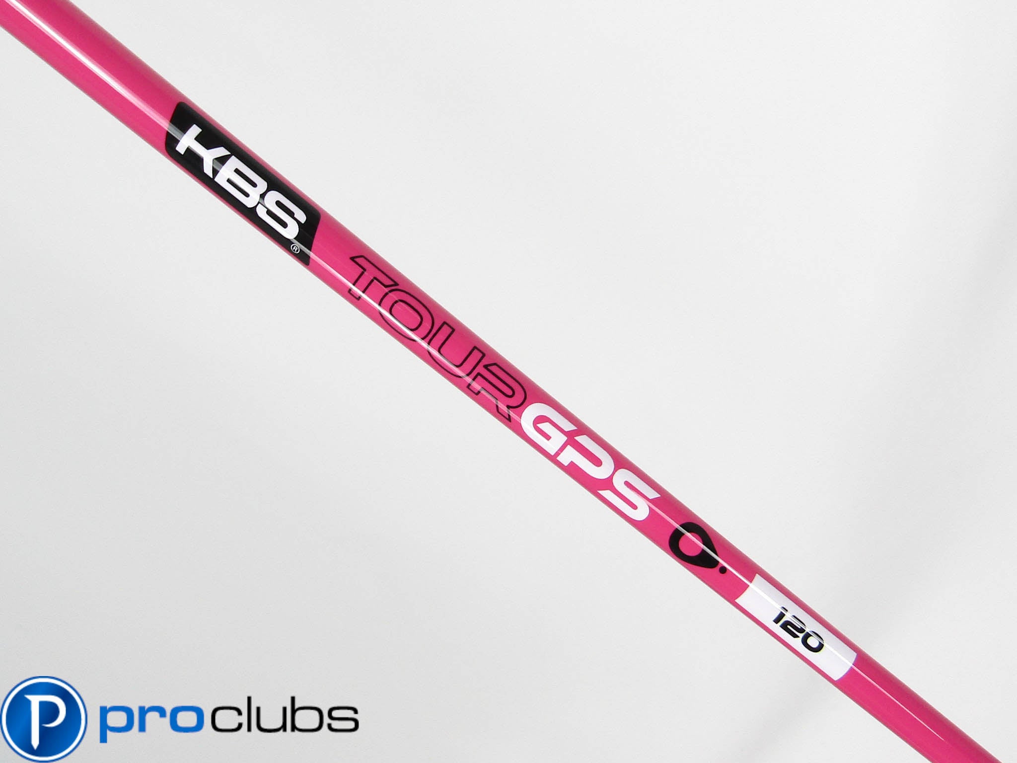 NEW KBS TOUR GPS "PINK GLOSS" 120 GRAPHITE PUTTER SHAFT .370 TIP #461072