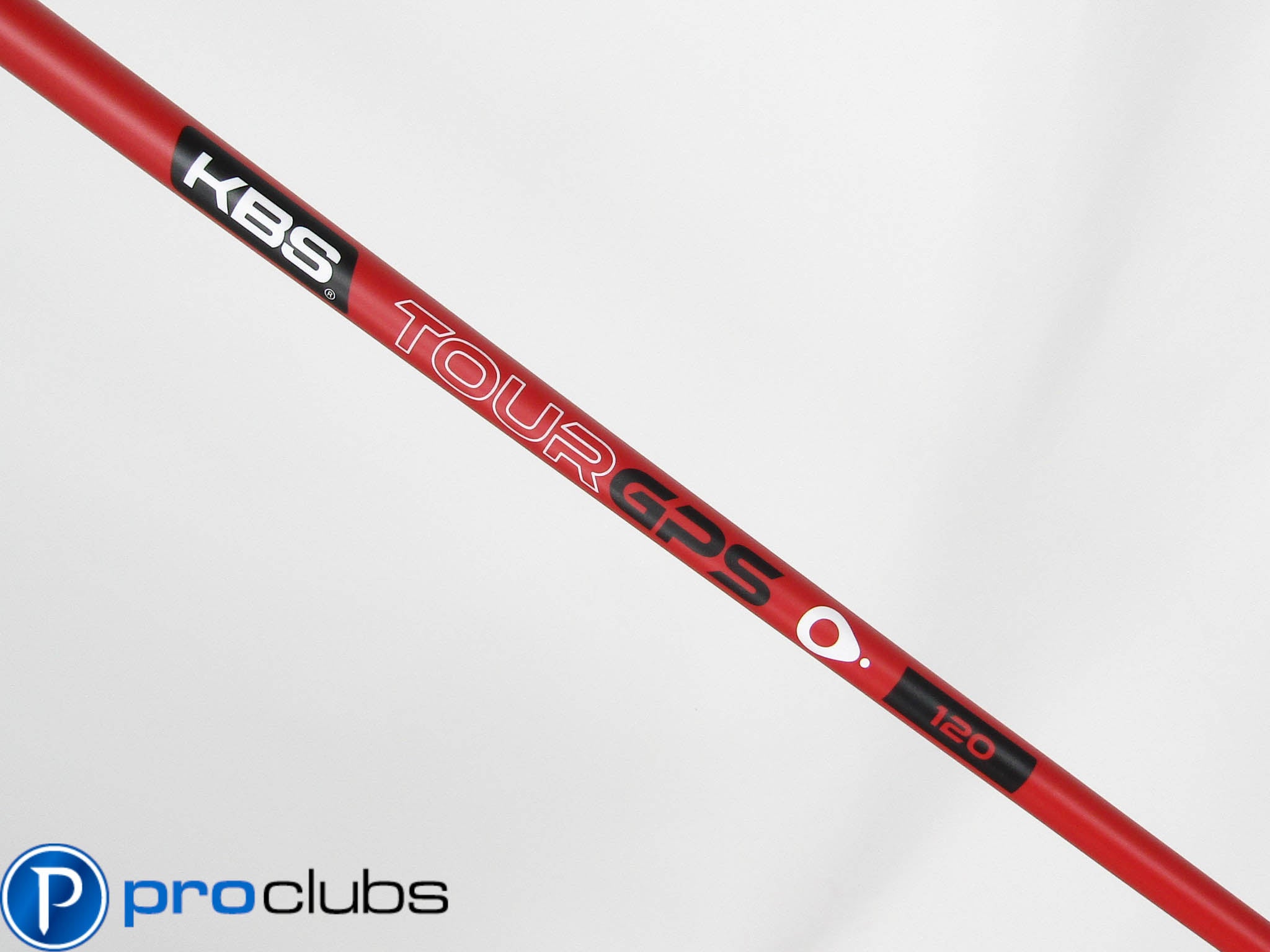 NEW KBS TOUR GPS "RED MATTE" 120 GRAPHITE PUTTER SHAFT .370 TIP #461081
