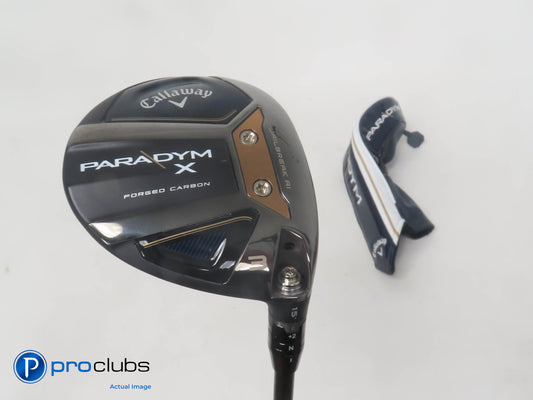 Excellent! Ladies Callaway PARADYM X 15* 3 Wood w/ HC - Helium 4F1 Ladies 394639