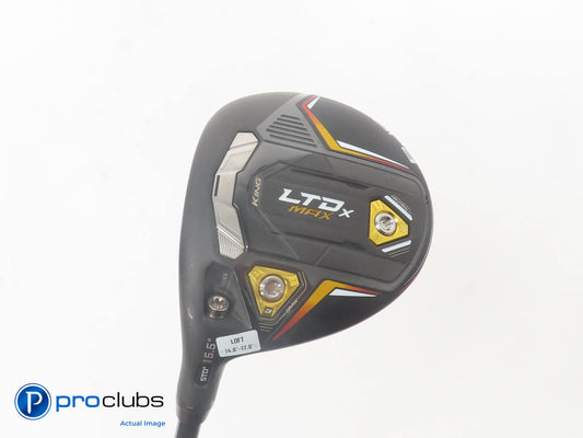 Left Handed Cobra King LTDx MAX 15.5* 3 Wood - HZRDUS RDX Black 80g Stiff 393662