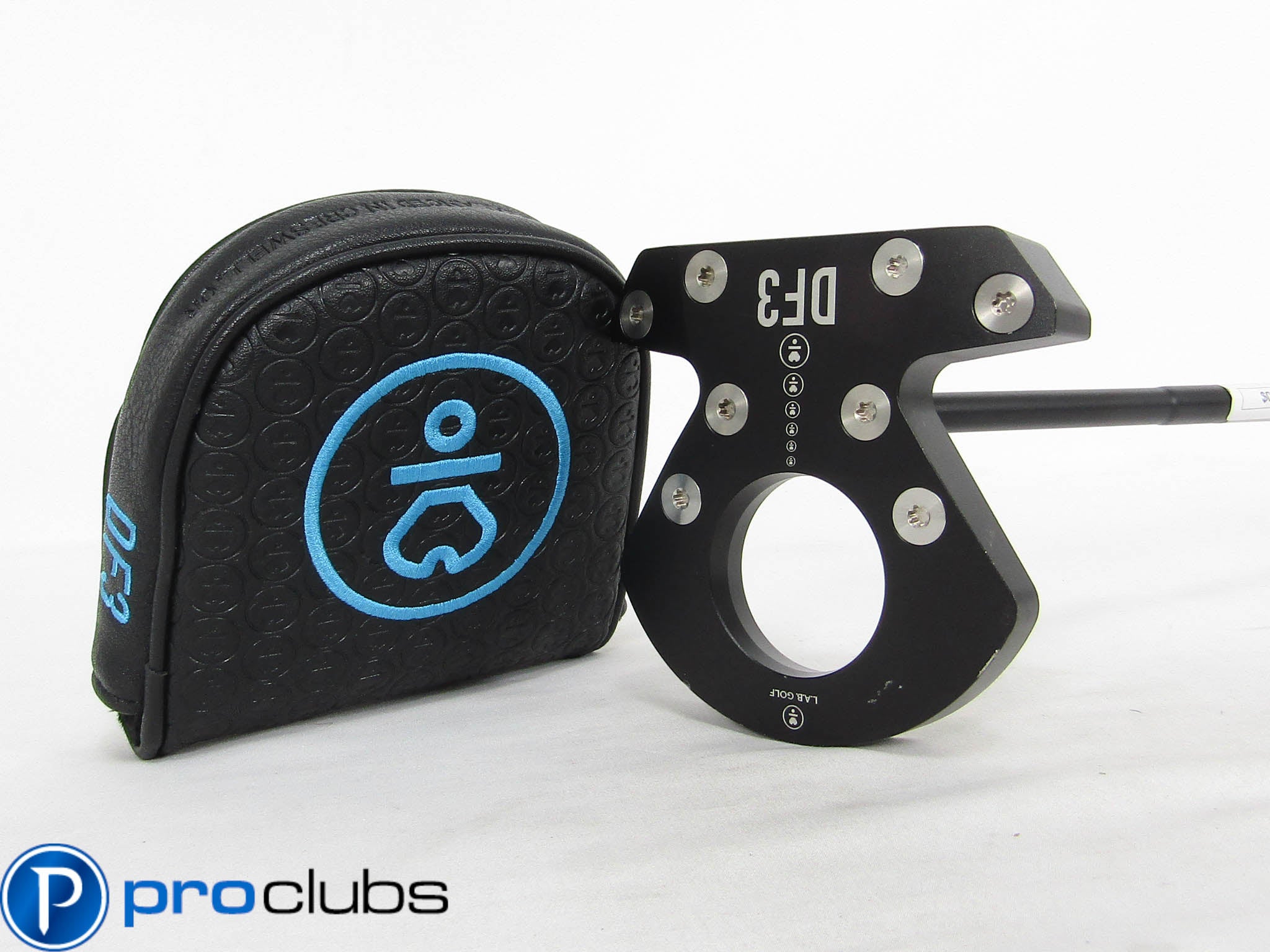 LAB GOLF DF3 (70* LIE) PUTTER 33" BLACK STEEL SHAFT w/HEADCOVER #463295