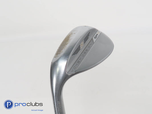 Left Handed Titleist Vokey SM8 Chrome 58*(8*) WEDGE M-Grind - Wedge Flex 376494