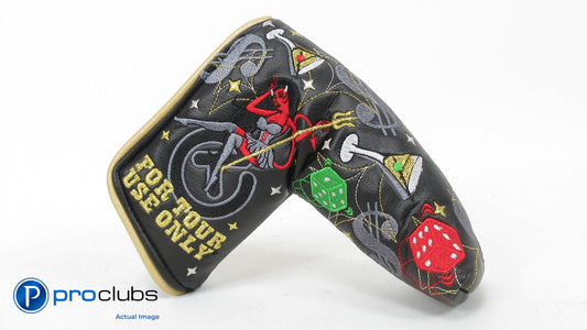 SCOTTY CAMERON TOUR ONLY 2015 LAS VEGAS RED DEVIL BLADE PUTTER HEADCOVER