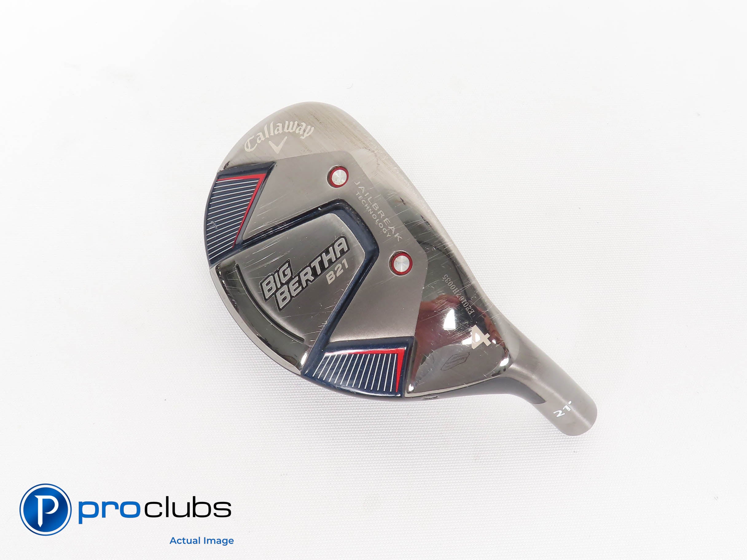 Callaway Big Bertha B21 21* 4 Hybrid - Head Only - 310895