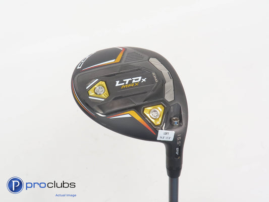 Cobra KING LTDx MAX 15.5* 3 Wood Blk/Gold- RiptideCB 50g 5.5 Regular Flex 351902