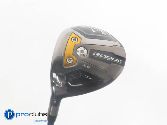 Left Handed Callaway Rogue ST LS 15* 3 Wood - Rogue Elite 55g Stiff Flex 381625