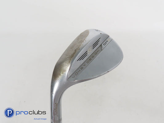 Left Handed Titleist SM8 Chrome (12*) S-Grind 56* Wedge- Vokey Wedge Flex 359207