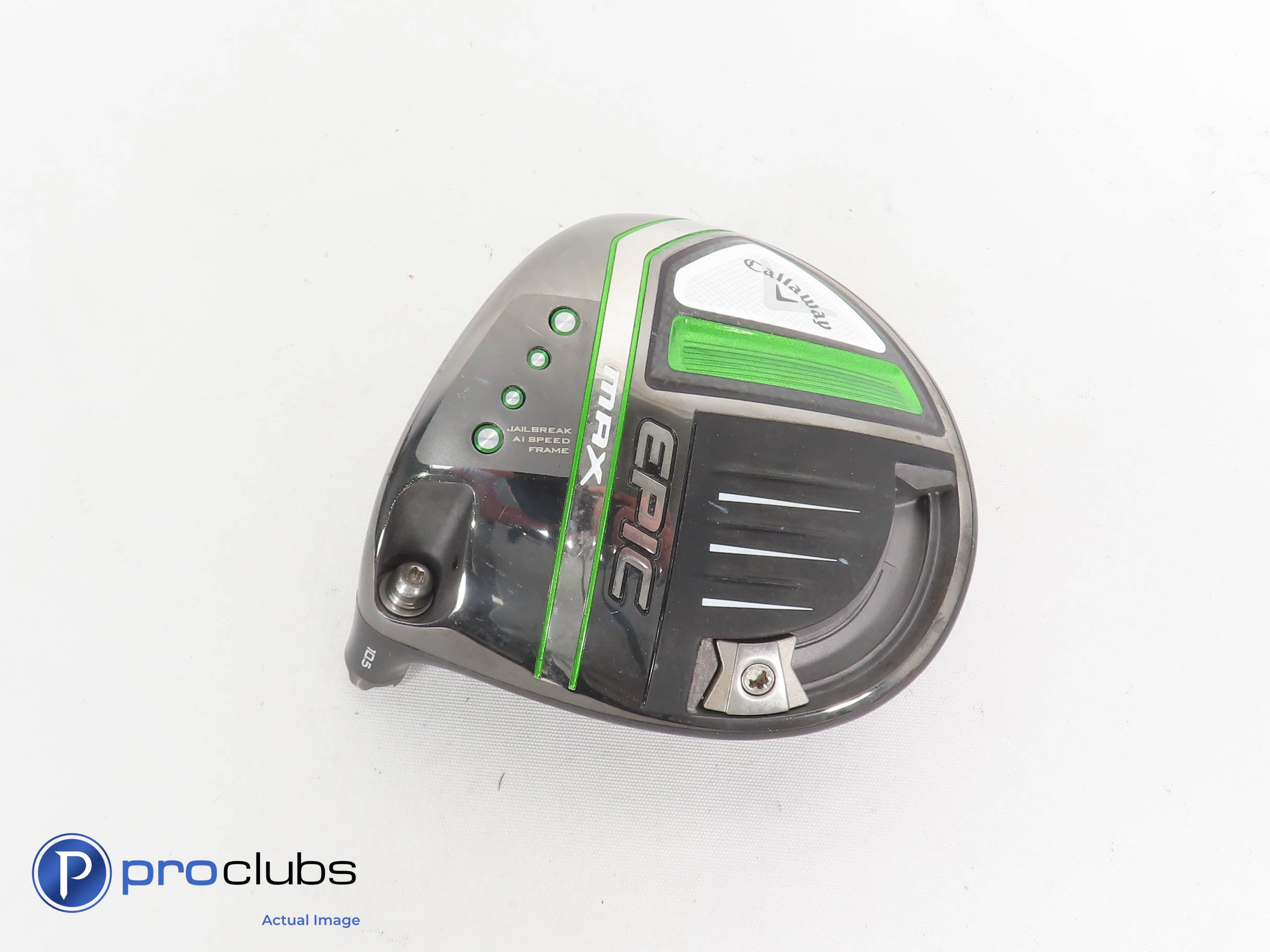 Left Handed Callaway 21' Epic MAX 10.5* Driver - Head Only - 329192