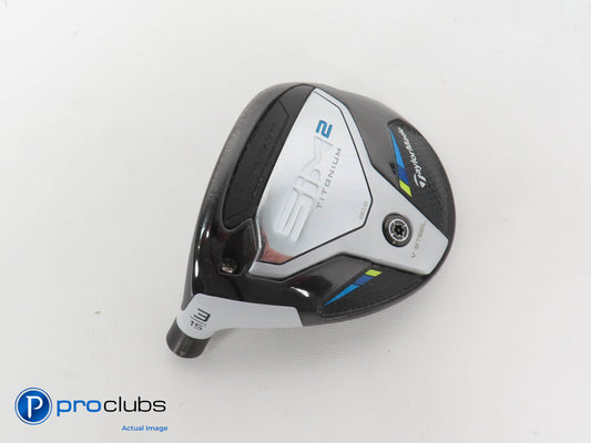 Nice Left Handed TaylorMade SIM 2 Titanium 15* 3 Wood HEAD ONLY 378009