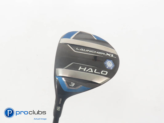 Left Handed Cleveland HALO XL 15* 3 Wood - Accra iWood M2 Senior Flex - 395537