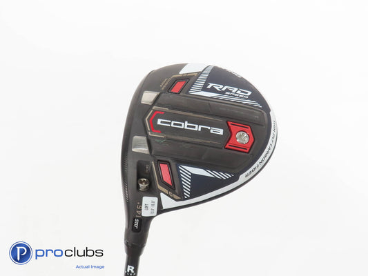 Left Handed Cobra RAD Speed 14.5* 3 WOOD Peacoat - UST Helium 5F3 Regular 375923