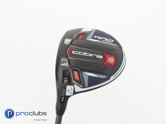 Left Handed Cobra RAD Speed 14.5* 3 WOOD Peacoat - Riptide CB 50g Stiff - 375932