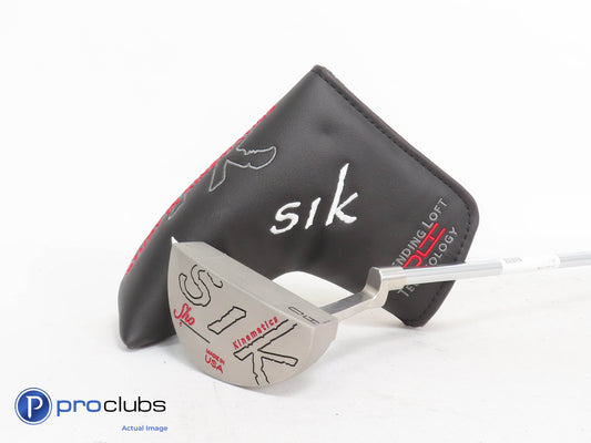 Nice SIK Sho C-Series 35" Putter w/Cover w/Plumbers Neck MADE IN USA 368396