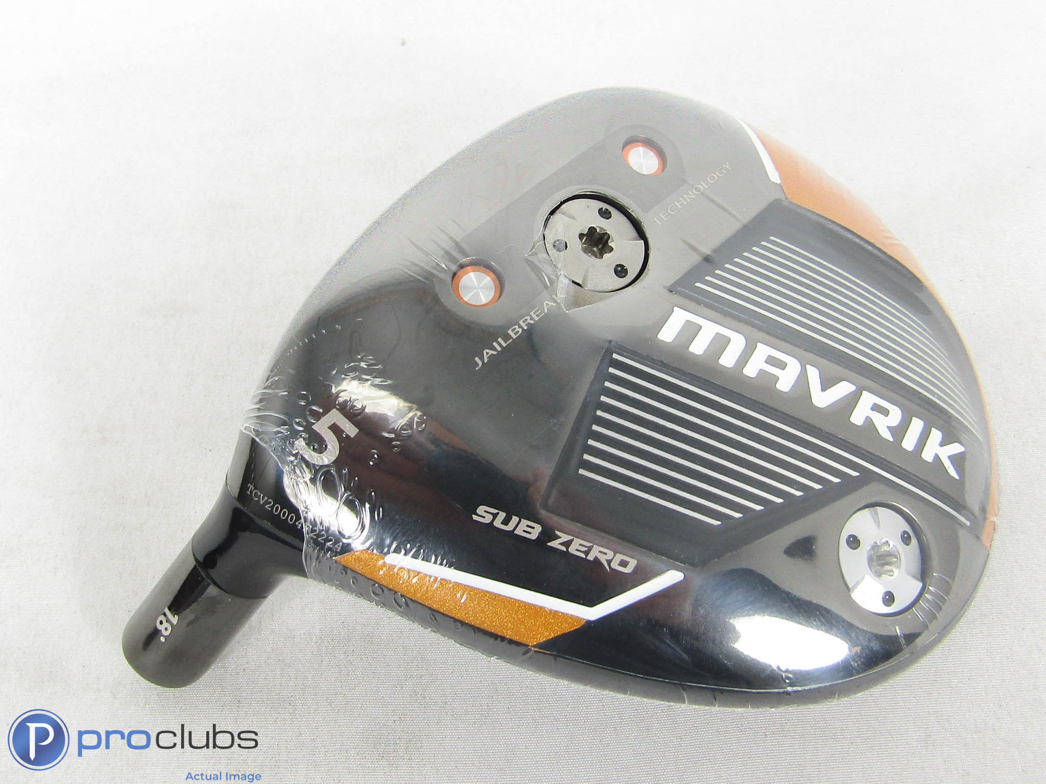 Tour Issue Left Handed! Callaway Mavrik Sub Zero 18* 5 Wood -Head Only- 470078