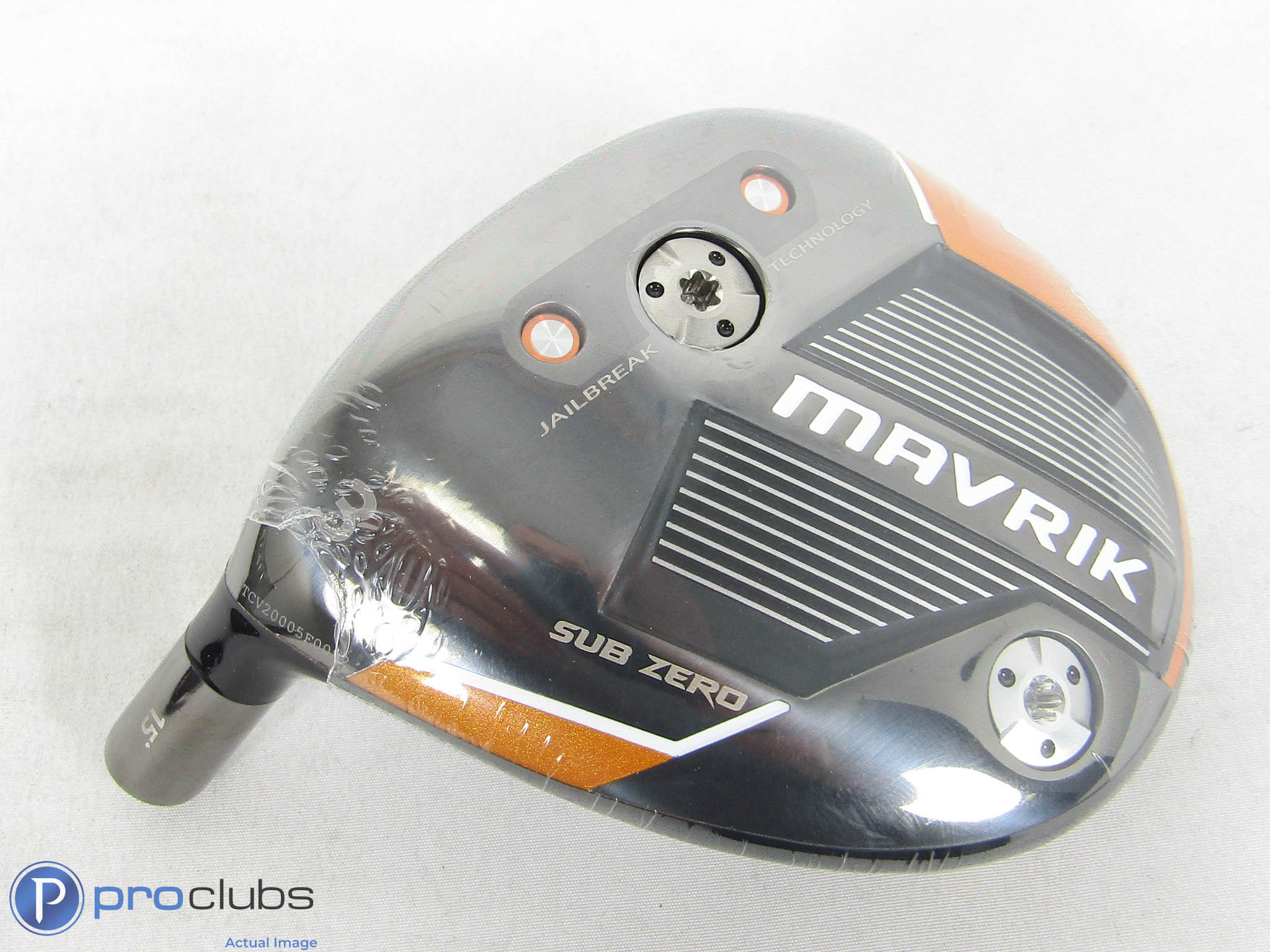 Tour Issue Left Handed! Callaway Mavrik Sub Zero 15* 3 Wood-Head Only- 470092