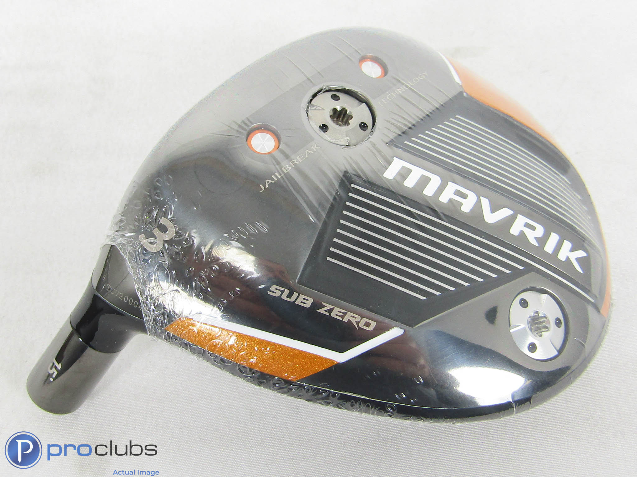 Tour Issue Left Handed! Callaway Mavrik Sub Zero 15* 3 Wood-Head Only- 470095