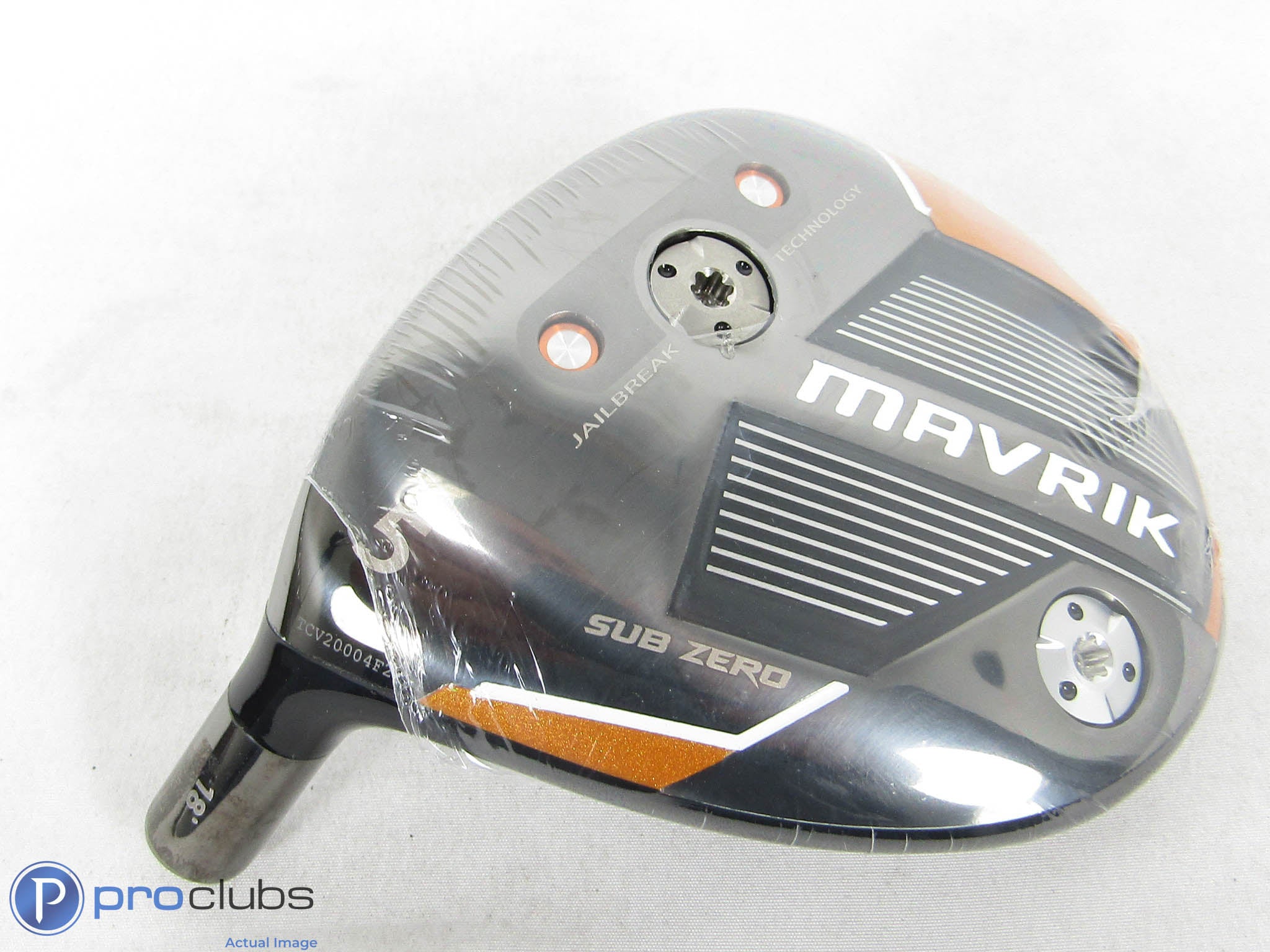 Tour Issue Left Handed! Callaway Mavrik Sub Zero 18* 5 Wood-Head Only- 470101