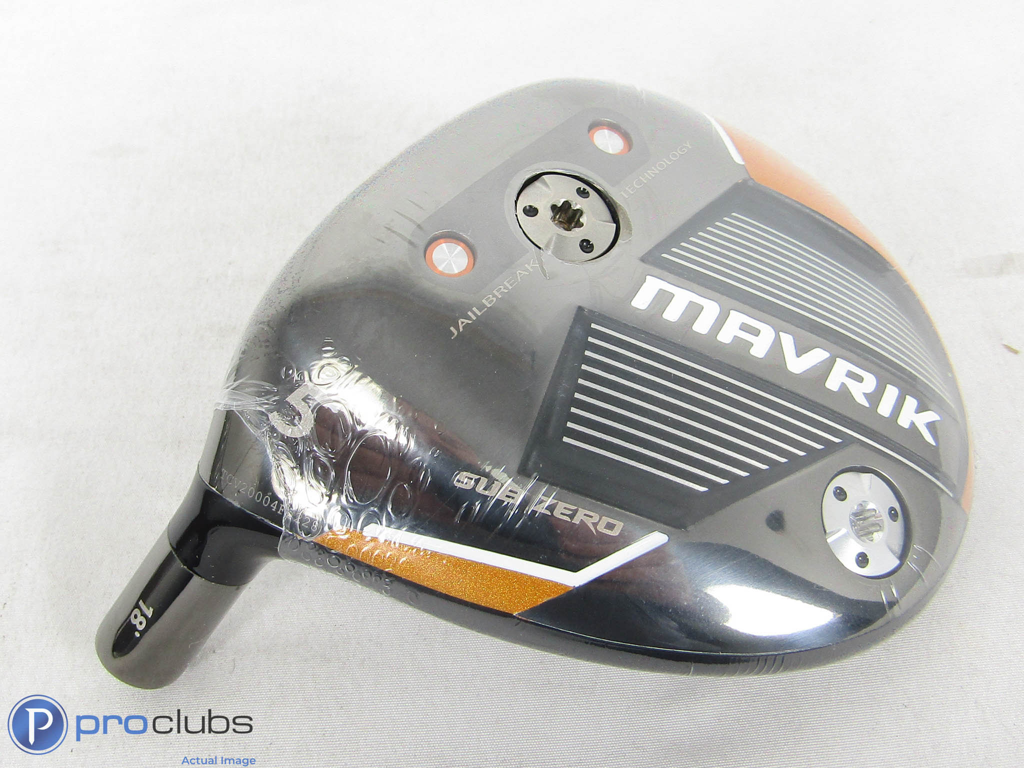 Tour Issue Left Handed! Callaway Mavrik Sub Zero 18* 5 Wood-Head Only- 470110