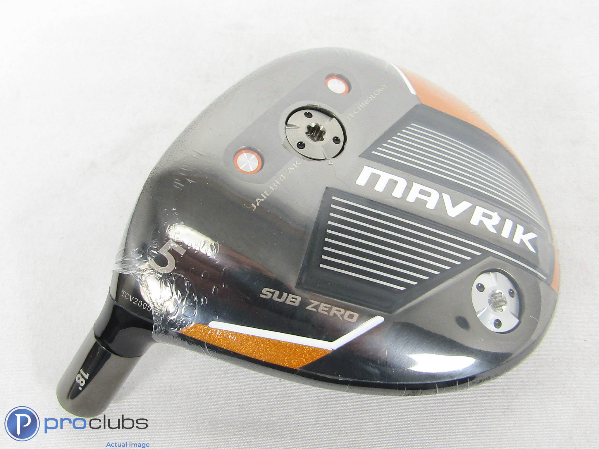 Tour Issue Left Handed! Callaway Mavrik Sub Zero 18* 5 Wood-Head Only- 470113