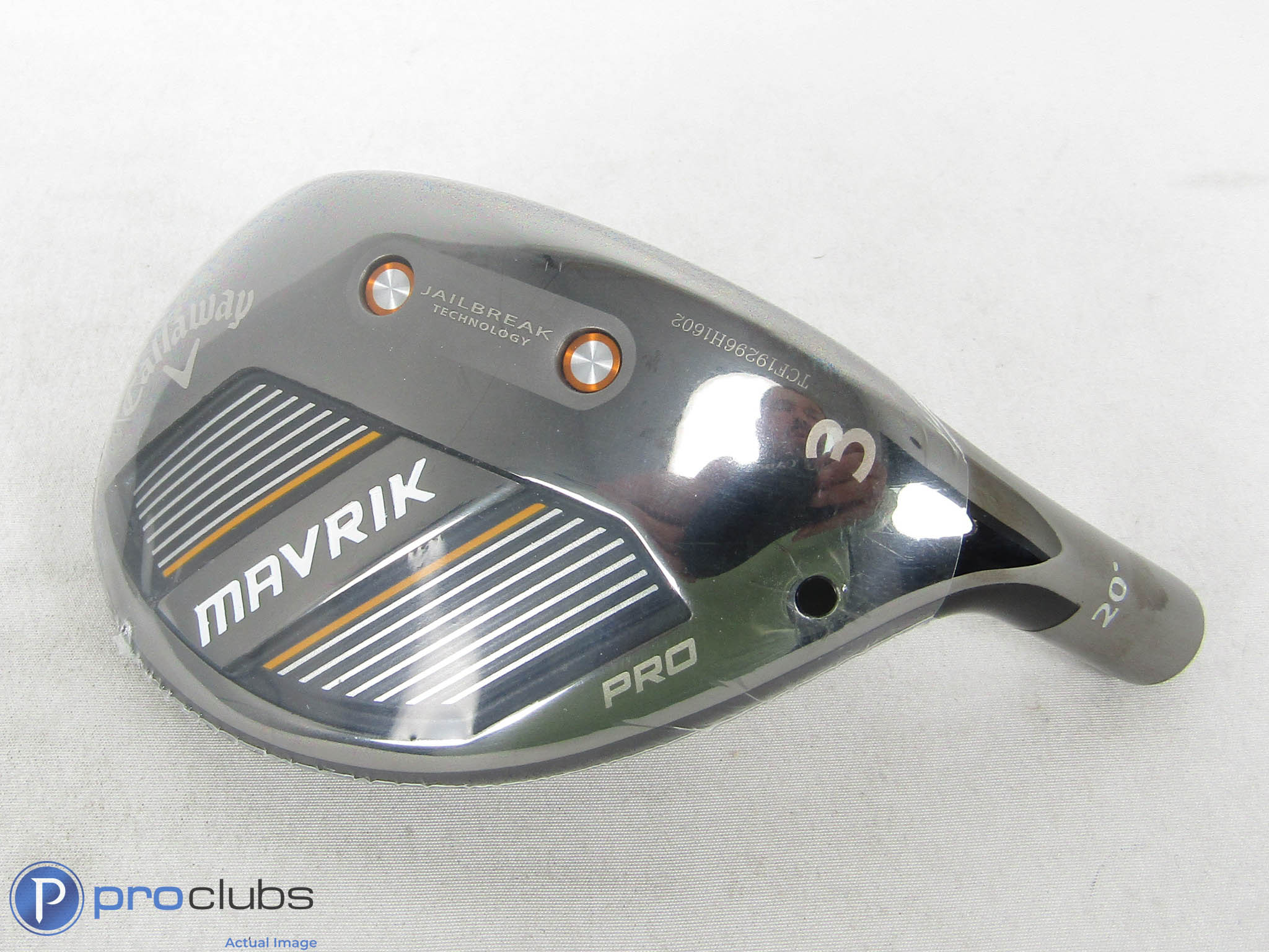 New! Tour Issue Callaway Mavrik Pro 20* 3 Hybrid - Head Only - R/H - 471091