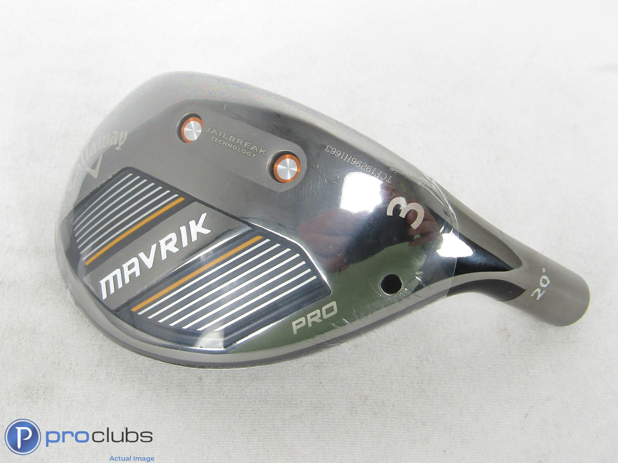 New! Tour Issue Callaway Mavrik Pro 20* 3 Hybrid - Head Only - R/H - 471093