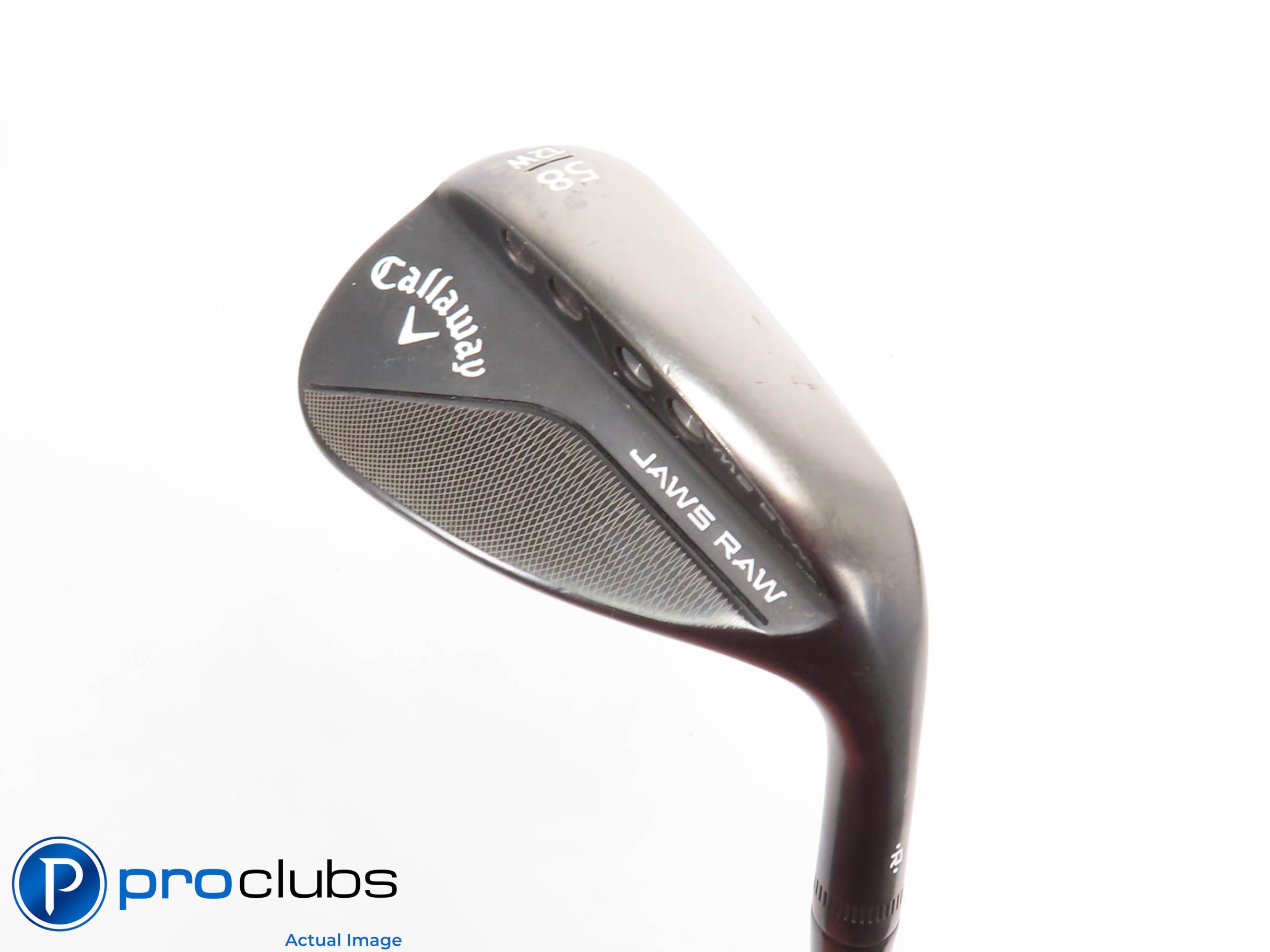 Nice Callaway JAWS RAW Black 58*(12*) WEDGE W-Grind DG Spinner Wedge Flex 427921